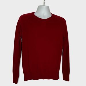 Banana Republic Merino Wool Blend Red Sweater Size M